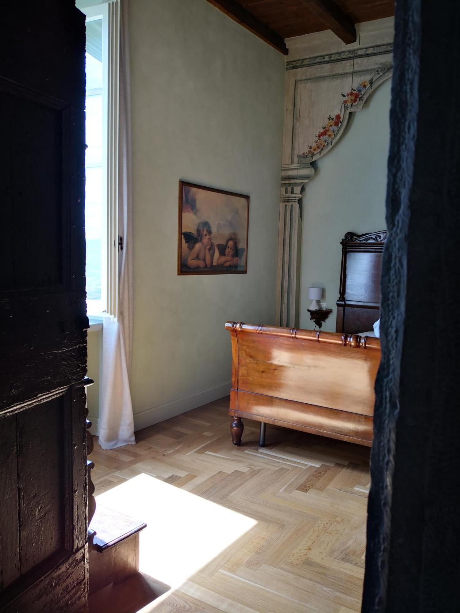 B&B Dimora Delle Donnole Bergamo Alta ภายนอก รูปภาพ